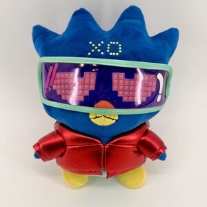Kidrobot Hello Kitty & Friends Badtz Maru Plush Toy Red Jacket Sunglasses